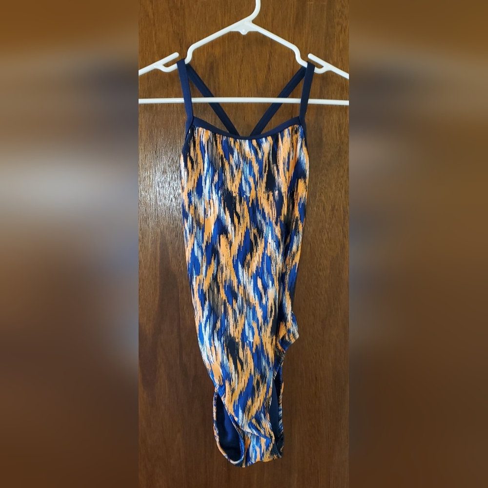 The Lifeguard Store Print One-Piece Swimsuit Sz 36